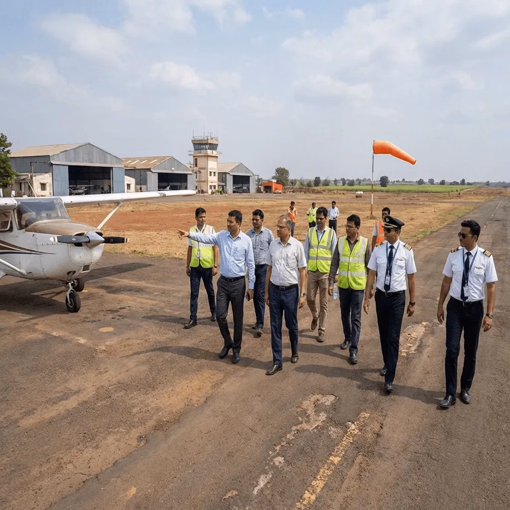 Bhagalpur में हवाई खेलों और फ्लाइंग ट्रेनिंग की तैयारी, 9 अप्रैल को एयरो क्लब की टीम करेगी हवाई अड्डे का निरीक्षण