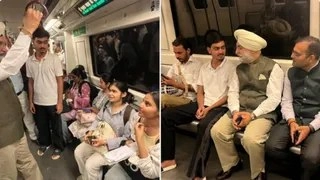 Delhi में CM रेखा गुप्ता और LG संधू ने घटाया अपना काफिला, अब ई-कार और मेट्रो से करेंगे सफर