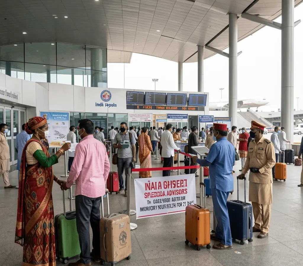 Delhi के IGI एयरपोर्ट पर Ebola का खतरा, सरकार ने जारी की एडवाइजरी, यात्रियों की बढ़ी स्क्रीनिंग