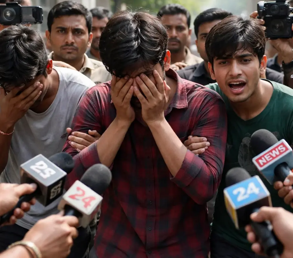 NEET पेपर लीक मामला: दिल्ली लाए गए आरोपी कैमरा देखकर रोए, बोले- बड़े लोगों को बचाया जा रहा है