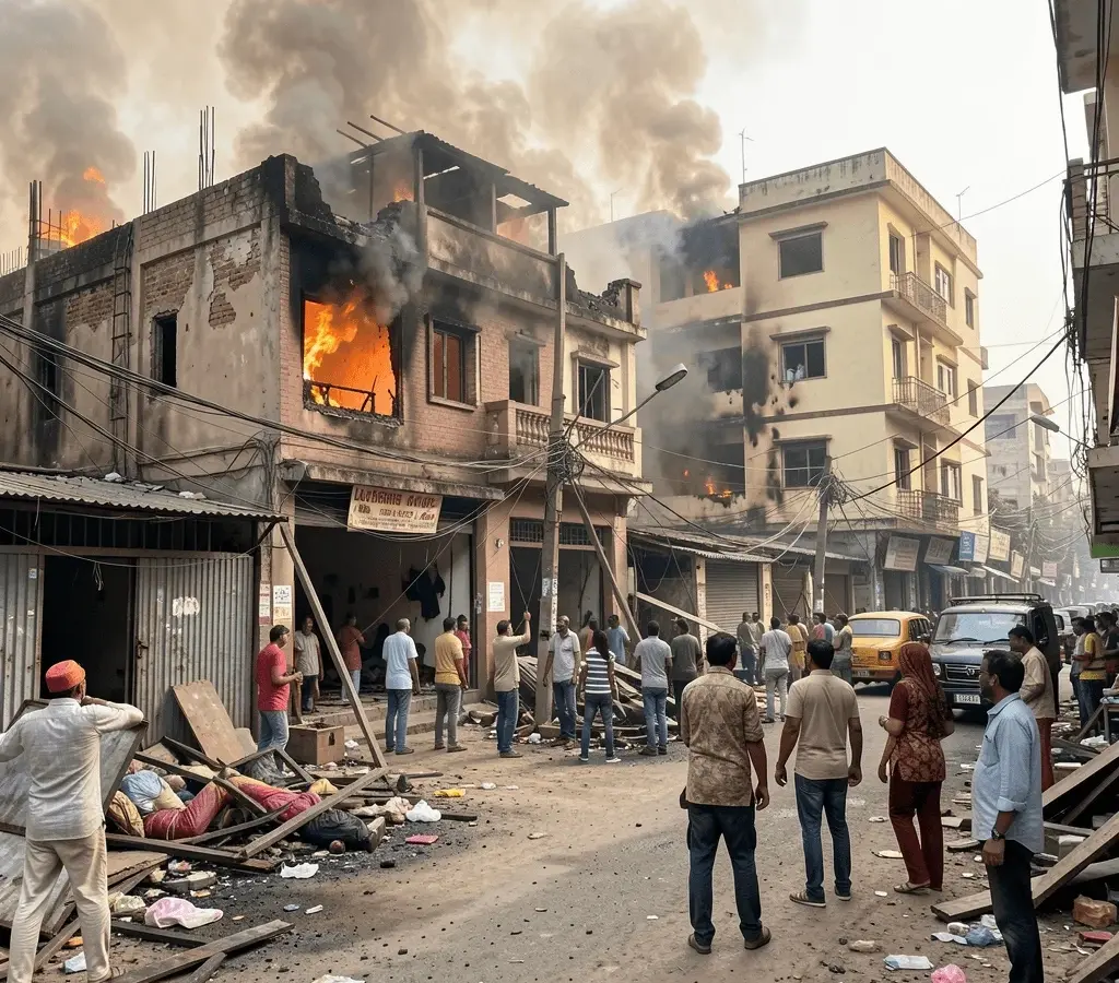 Delhi के Malviya Nagar अग्निकांड के बाद होटल मालिक Lavkesh Bajaj की संपत्तियां हुईं ‘घोस्ट मोड’, बैनर हटाए और शटर गिराए