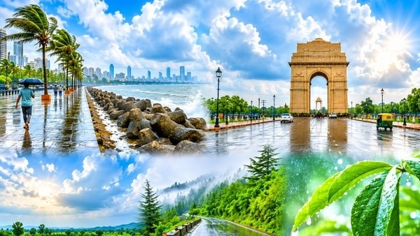Delhi, Mumbai समेत 18 राज्यों में बारिश का अलर्ट, IMD ने दी आंधी और गरज-चमक की चेतावनी