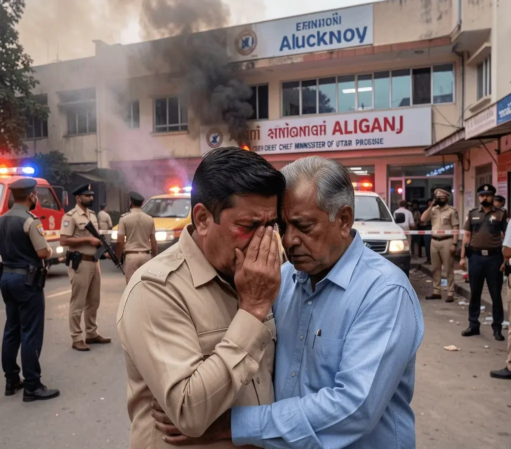 Lucknow में एनीमेशन सेंटर में भीषण आग, 15 छात्रों की मौत, डिप्टी सीएम ब्रजेश पाठक हुए भावुक