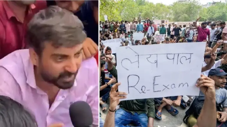 Lucknow में पेपर लीक के खिलाफ हजारों छात्रों का प्रदर्शन, विवेक सर बोले- कॉकरोच जनता पार्टी से कोई लेना-देना नहीं