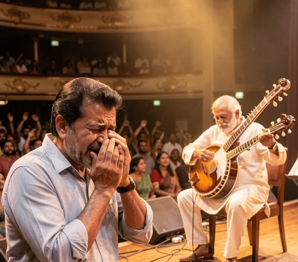 Mumbai में Zakir Khan के शो के दौरान भावुक हुए कॉमेडियन, पिता Ustad Ismail Khan ने स्टेज पर बजाया सितार