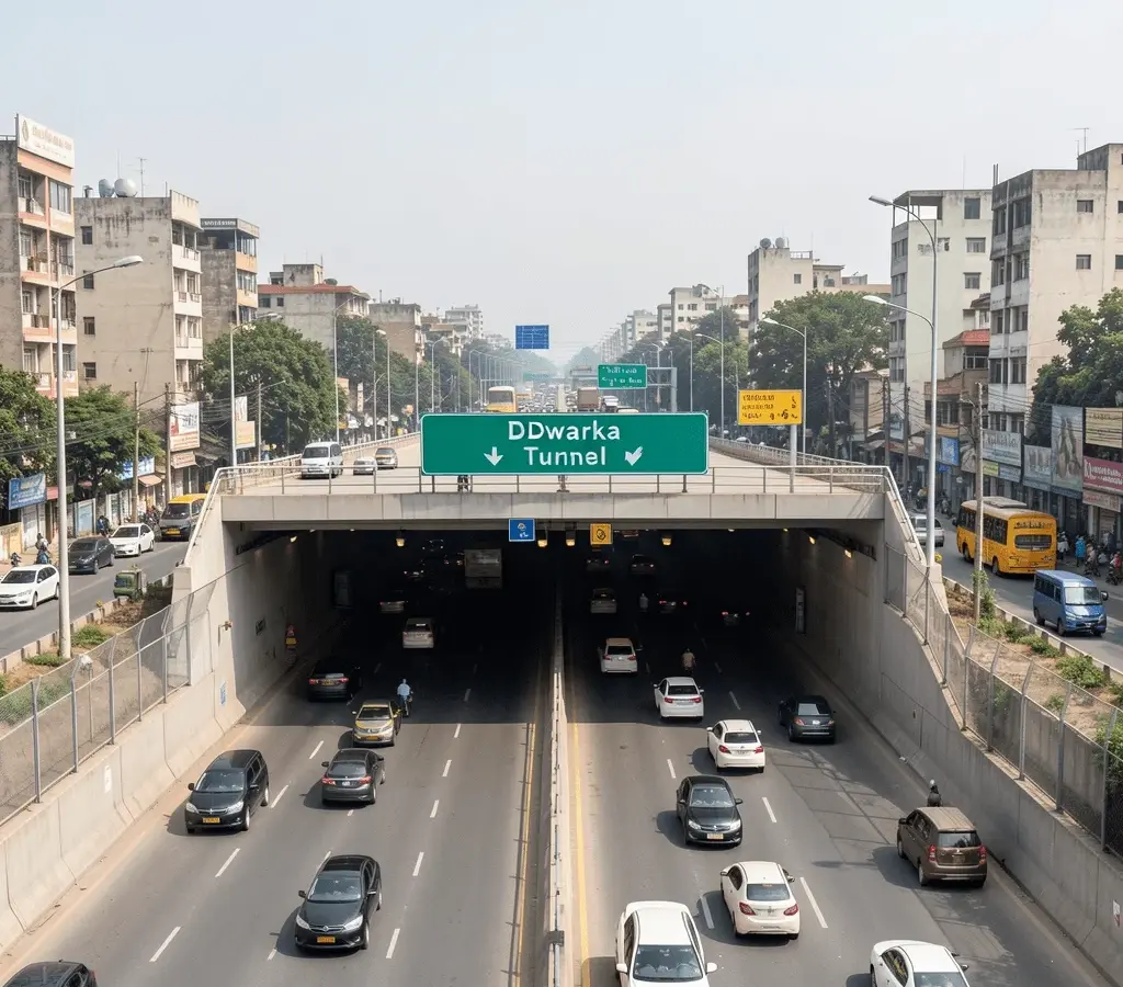 Delhi को तोहफ़ा, द्वारका में बनेगी 6-लेन की टनल, पश्चिमी और दक्षिणी दिल्ली के बीच खत्म होगा ट्रैफिक जाम