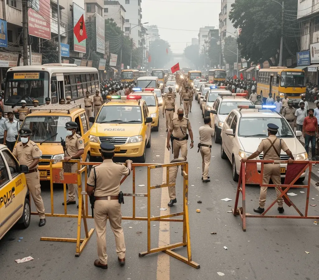 Delhi में ‘चलो संसद’ मार्च को लेकर हाई अलर्ट, जगह-जगह बैरिकेडिंग और सघन जांच शुरू