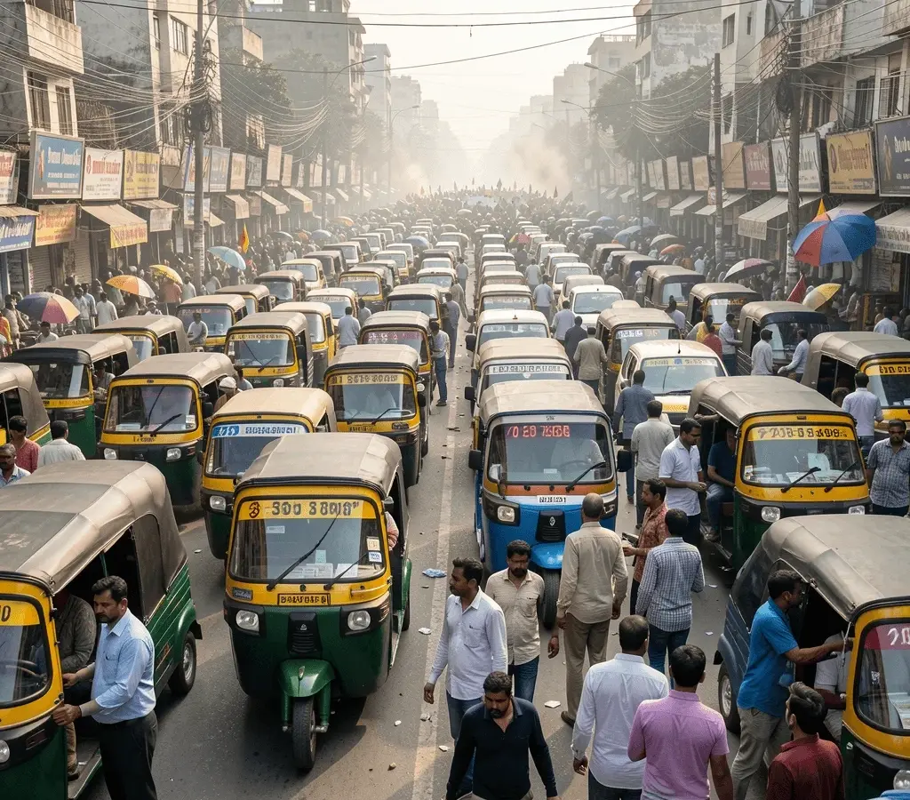 Delhi में CJP के प्रदर्शन से थमी लुटियंस की रफ्तार, 16 मेट्रो स्टेशन बंद होने से यात्री परेशान; ऑटो वालों ने वसूले ज्यादा पैसे