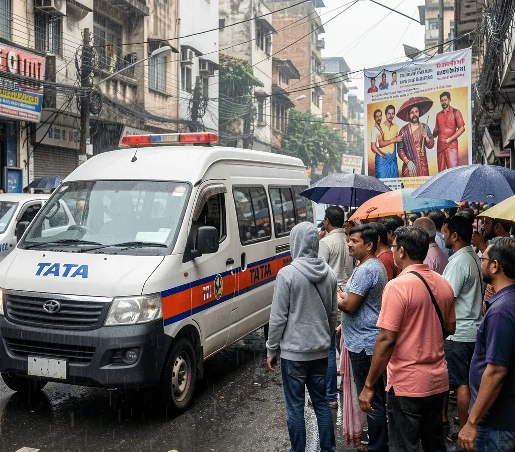 Mumbai में पुलिस की भारी तैनाती, सड़क पर उमड़ी भीड़ और बारिश के बीच तनाव