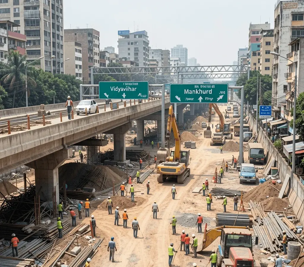 Mumbai में ट्रैफिक से मिलेगी राहत, Vidyavihar फ्लाईओवर 31 अगस्त तक होगा पूरा, Mankhurd प्रोजेक्ट की भी डेडलाइन तय