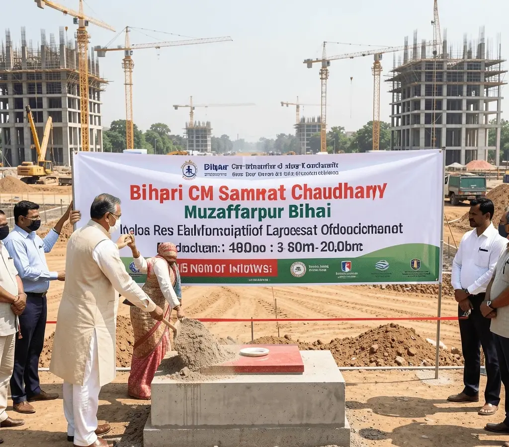 Muzaffarpur को तोहफा, सम्राट चौधरी ने 1,047 करोड़ की 982 परियोजनाओं का किया उद्घाटन और शिलान्यास