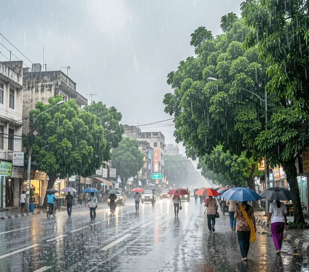 UP में मानसून की वापसी, लखनऊ समेत कई जिलों में बारिश; 27-28 जुलाई को भारी वर्षा की चेतावनी