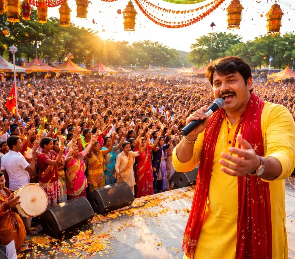 Lucknow में आज सजेगा भोजपुरी महोत्सव, मनोज तिवारी देंगे परफॉर्मेंस, जनेश्वर मिश्र पार्क में होगा मिलिट्री बैंड का शो