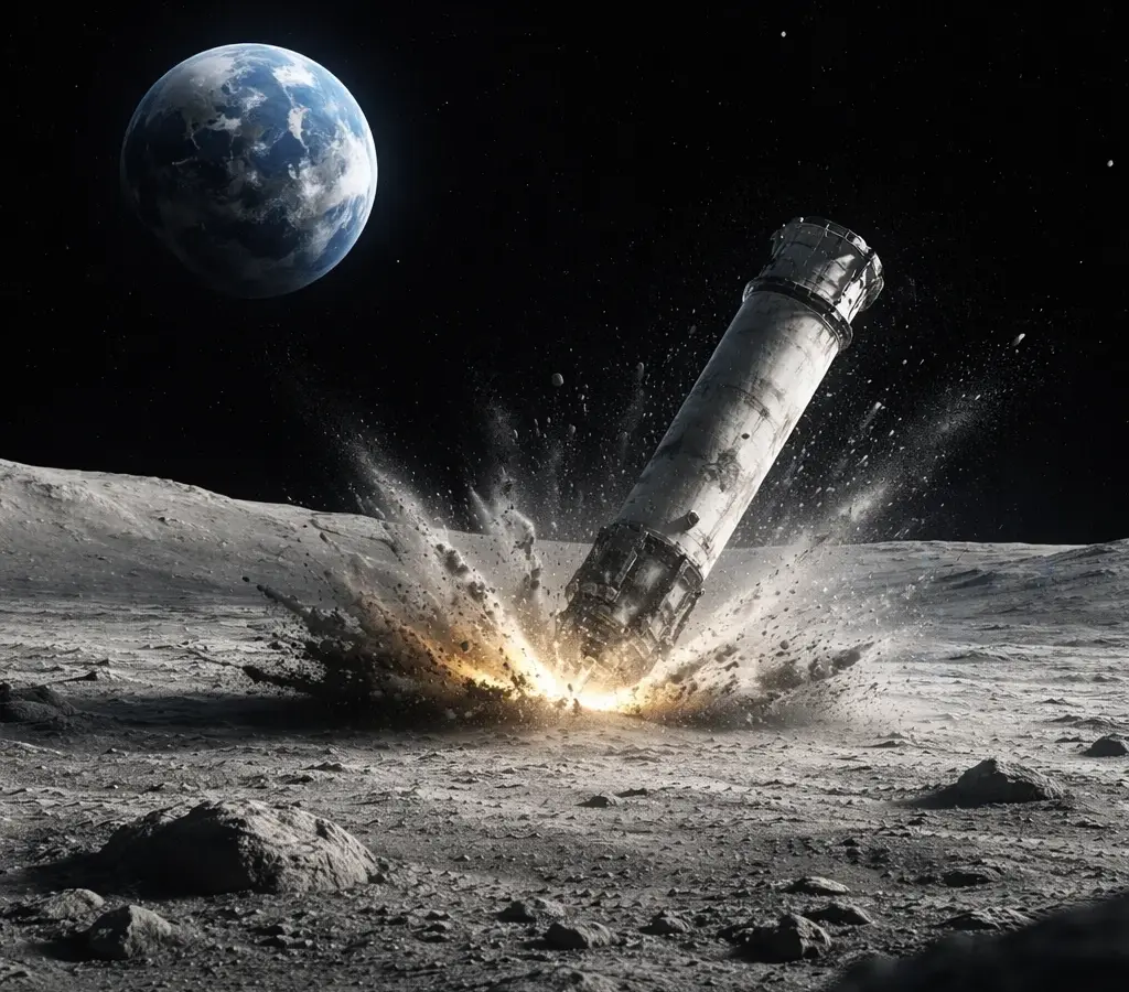 SpaceX का रॉकेट चाँद से टकराया, NASA ने कन्फर्म की घटना, अंतरिक्ष में बढ़ रहा है कचरा